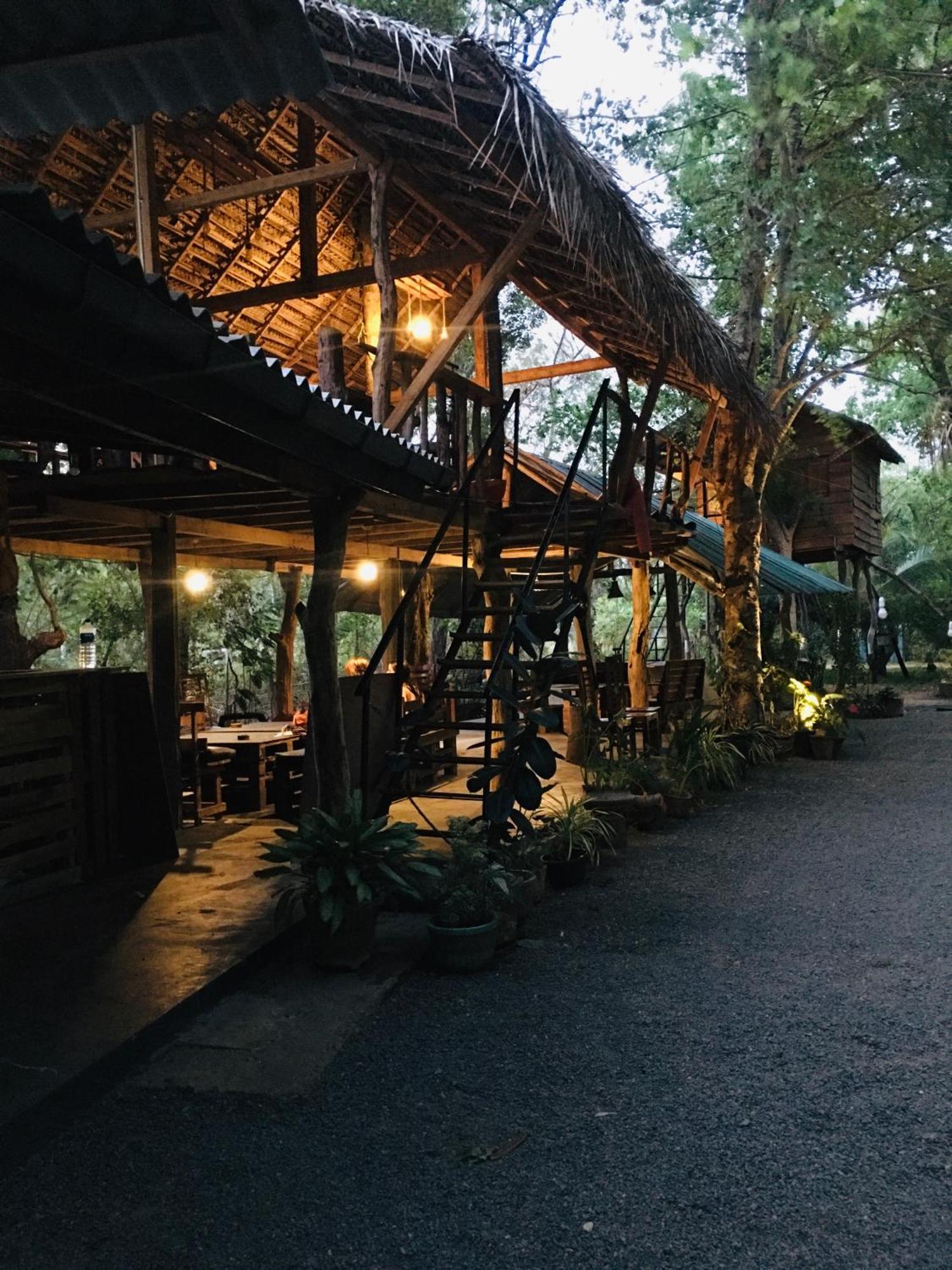 Tree House Hostel Sigiriya Bagian luar foto